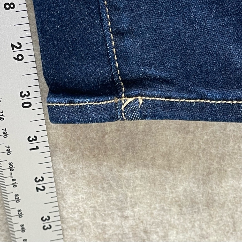 Womens American Eagle Dark Denim Stretch Jeans 12R - Picture 7 of 7